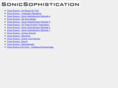 sonicsophistication.net
