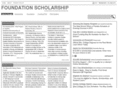 foundationscholarship.info