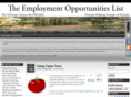employmentopportunitieslist.com
