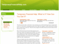 temporaryfinancialhelp.com