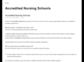 accreditednursingschools.org