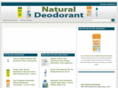 allnaturaldeodorant.net