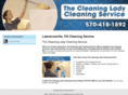 thecleaningladyservice.com