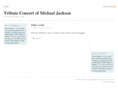 tributetomichaeljackson.com