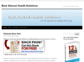 bestnaturalhealthsolutions.net