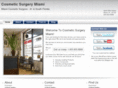 cosmeticsurgery-miami.net