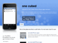 one-cubed.com