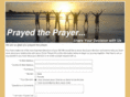 prayedtheprayer.com