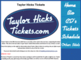taylorhickstickets.com