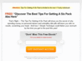 tipsforgettingasixpack.com