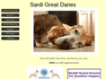 sardigreatdanes.com