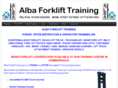 albaforklifttraining.com