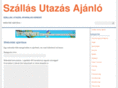 szallas-utazas-ajanlo.com