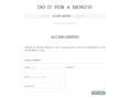 doitforamonth.com