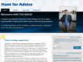 huntforadvice.com