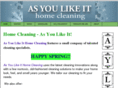 asyoulikeithomecleaning.com