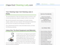 capecodcleaninglady.com
