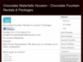 chocolatewaterfallshouston.com
