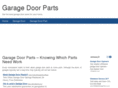 garagedoorpart.net