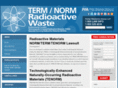 normtermradioactivewaste.com
