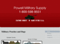 powellmilitarysupplyinc.com