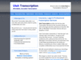 utahtranscription.com
