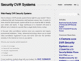 securitydvrsystems.com