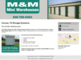 mandmminiwarehouseconroe.com