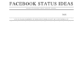 fbstatusideas.com