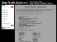 usedtextileequipment.com