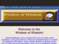 windowofwisdom.com