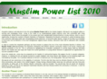 muslimpowerlist.com