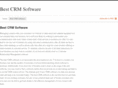 bestcrmsoftware.net
