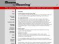 means-to-meaning.com