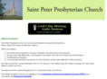 saintpeterpresbyterian.org