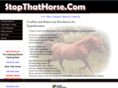 stopthathorse.com