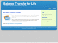 balancetransferforlife.com