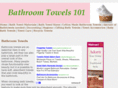bathroomtowels101.com
