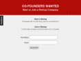 cofounderswanted.com