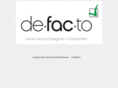 de-fac-to.com