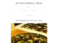 anoccasionalmeal.com