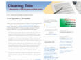 clearingtitle.com