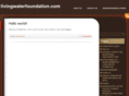 livingwaterfoundation.com
