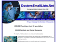 doctorsemaillists.net