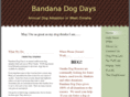 bandanadogdays.com