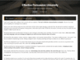 effectivepersuasionuniversity.com