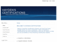 haydencerts.com