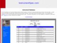 instrumentspec.com