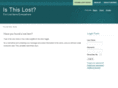isthislost.com