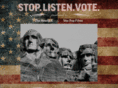 stoplistenvote.com